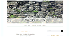 Desktop Screenshot of mostlygreen.com